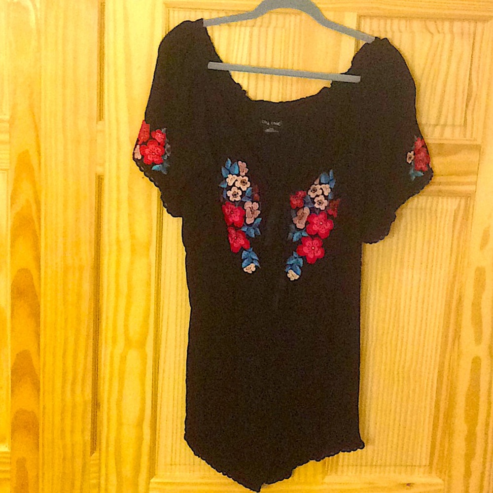 City Chic Black romper